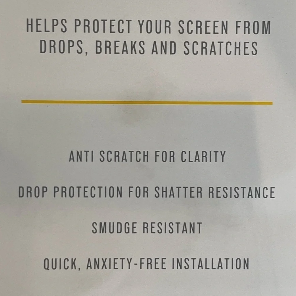 OtterBox Trusted Glass Screen Protector for iPhone 13 and iPhone 13 Pro, new!